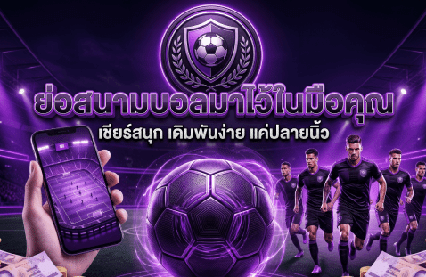 ย่อสนามบอลมาไว้ในมือคุณ